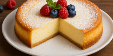 Käsekuchen Rezept  – einfach, cremig & traditionell