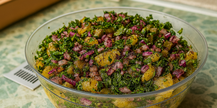Türkischer Kartoffelsalat – Frisch, würzig und perfekt für jede Gelegenheit