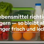 Lebensmittel richtig lagern – so bleibt alles länger frisch und lecker